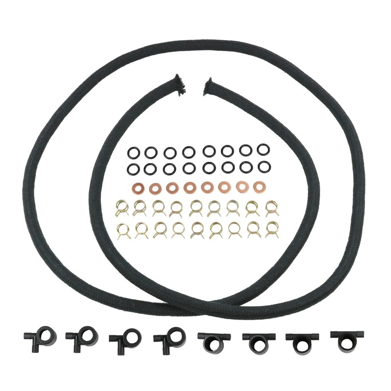 JDMSPEED New Fuel Injector Return Line Kit Replacement For Ford