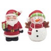 Christmas Salt and Pepper Set Novelty Cruet Set - Santa