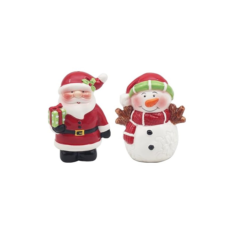 Christmas Salt and Pepper Set Novelty Cruet Set - Santa