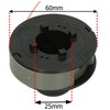 SPARES2GO Line and Spool for Qualcast GGT250 GGT2501 Grass Trimmers