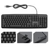 Retail Digitals Wired Keyboard | Full-Sized | Ergonomic | Spill