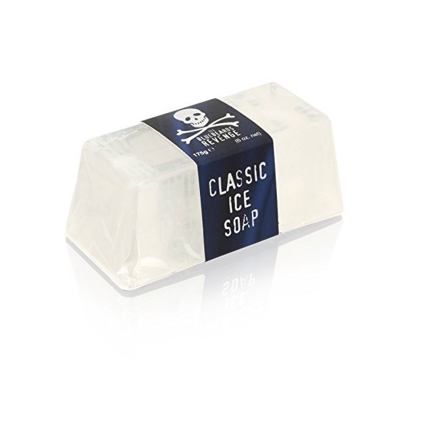 The Bluebeards Revenge, Classic Ice Hand And Body Soap Bar For Men, Vegan Friendly And Low Waste Soap Bar, 175g