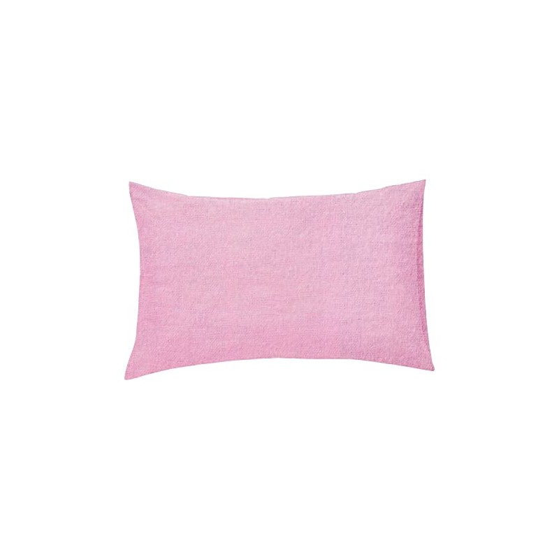 100% Brushed Cotton Soft Flannelette Pillowcase Pair Available (Pink)