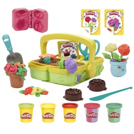 Play-Doh Play Doh Flower Garden Playset Creative Tactile Fun for Kids Ages 3 and Up