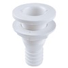 SEAFLO 1¼” Thru Hull Fitting Marine Boat, Polypropylene, Plastic Drain