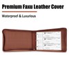 LLi Cufite 3 Rings Check Binder for End-Stub Deskbook Checks,
