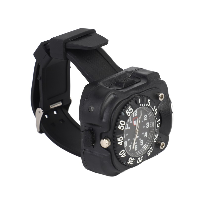 Rechargeable 350lm LED Watch Wrist Light Water Proof Watch Flashlight