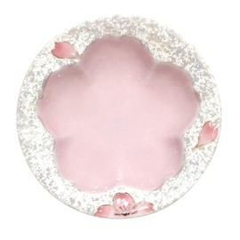 Arita Ware Plate, Bean Plate, Small Plate, Cherry Blossom, Pink, Hand-painted Tansei Kiln, Iris Cherry Blossom, Cherry Blossom Shaped Bean Plate, Approx. 2.8 inches (7 cm)
