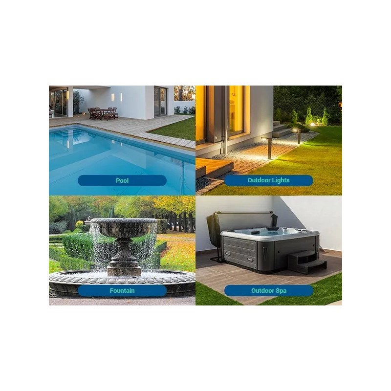 Dewenwils DEWENWIL WiFi Pool Pump Timer, Heavy Duty Wireless Controller