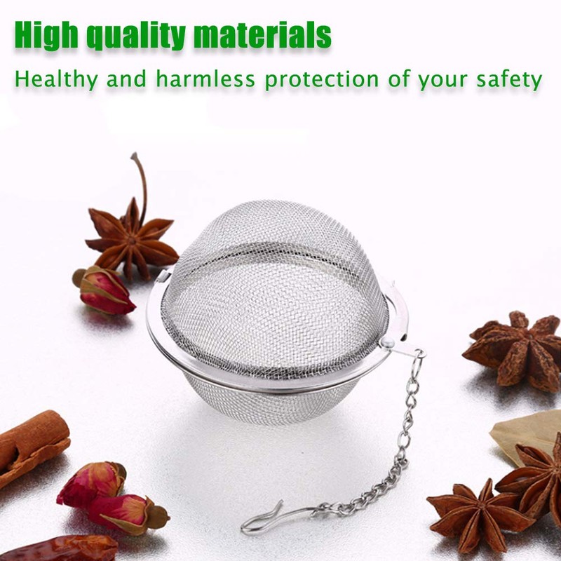 Tea Steeper, 2Pcs Mesh Tea Infuser Premium Tea Filter Tea