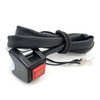 HTTMT XH1700C-008 Universal Red 7/8 Inches Handlebar Starter/Kill Cut Off