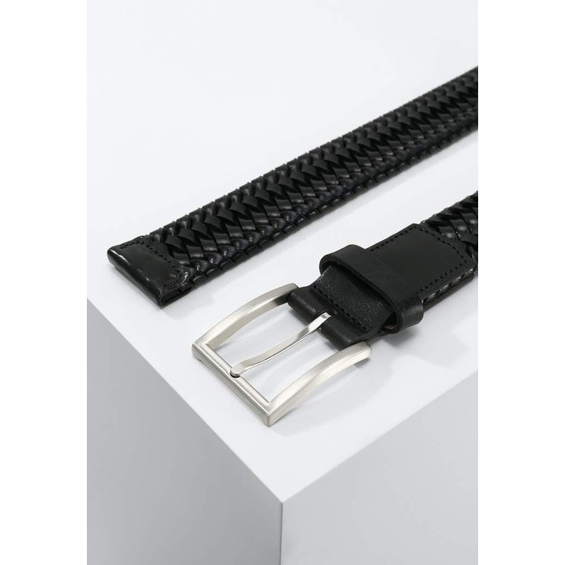 LLOYD Men's Belts 7586 Braided Belt Navy / Blue, navy