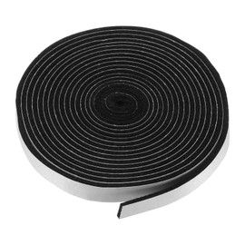 sourcing map Smoker Gasket Seals 14FT 3/5" x 1/8" High Temp Grill Gasket Replacement High Heat BBQ Gasket Tape BBQ Smoker Gasket Self Stick Felt for Smokers BBQ Lid