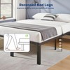 Simple Deluxe Queen Size Bed Frame, 14 Inch Platform Bed