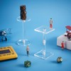 AHANDMAKER 2Pcs Combat Risers for Flying Miniatures, 2 Heights Flight