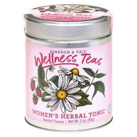 Simpson & Vail, Women's Herbal Tonic, Wellness Tea - 3 Ounce Tin / 40 Cups