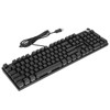 Mechanical Keyboard Wired Gaming Support Backlight Green Axis Keyboard with