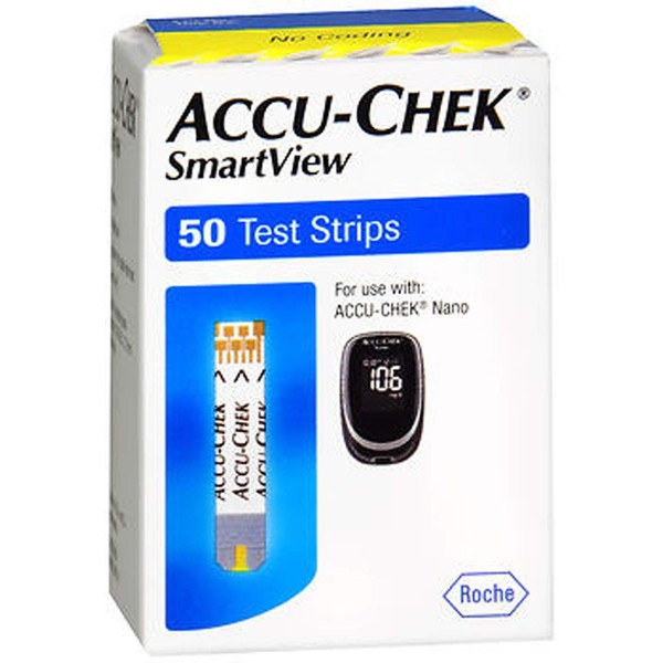 Accu-Chek SmartView Test Strips Box of 50