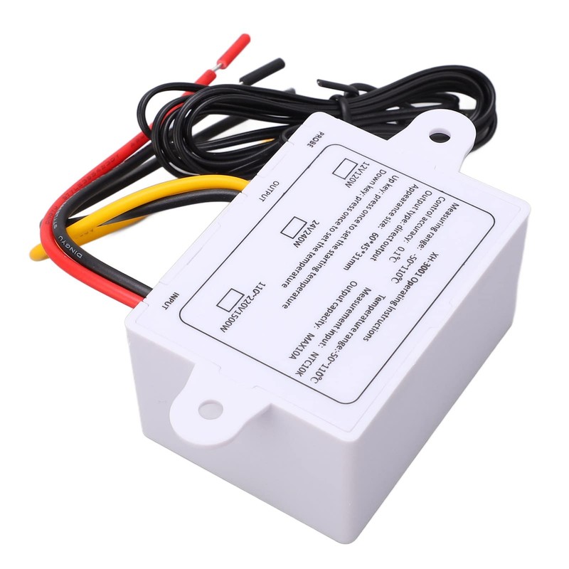 Natudeco Temperature Controller -50℃ To 110℃ Temp Regulator Control Switch
