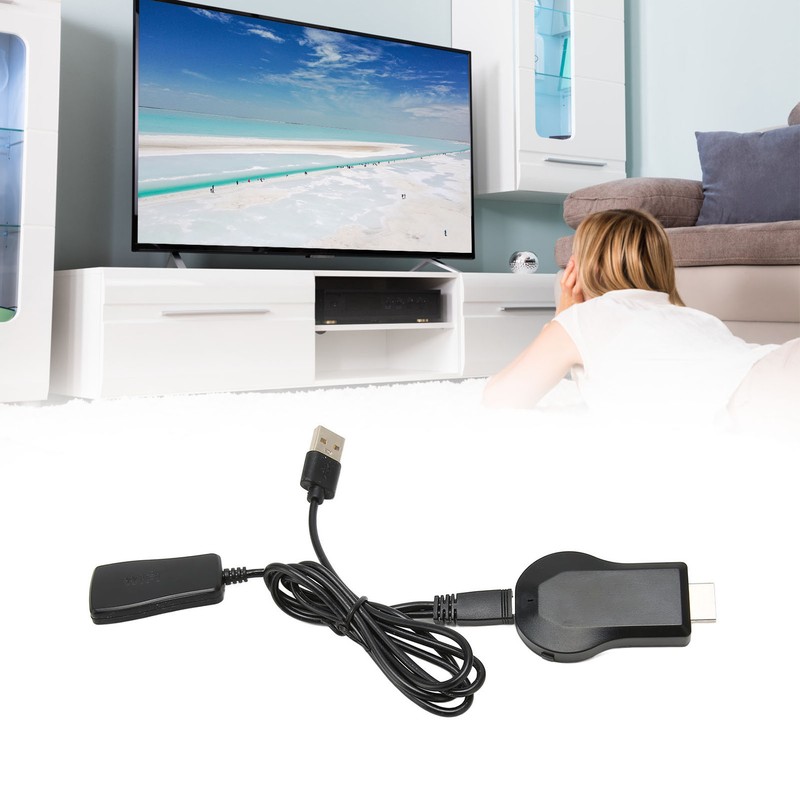 Wireless Display Adapter Dongle WiFi 1080P HD Multimedia Interface Display