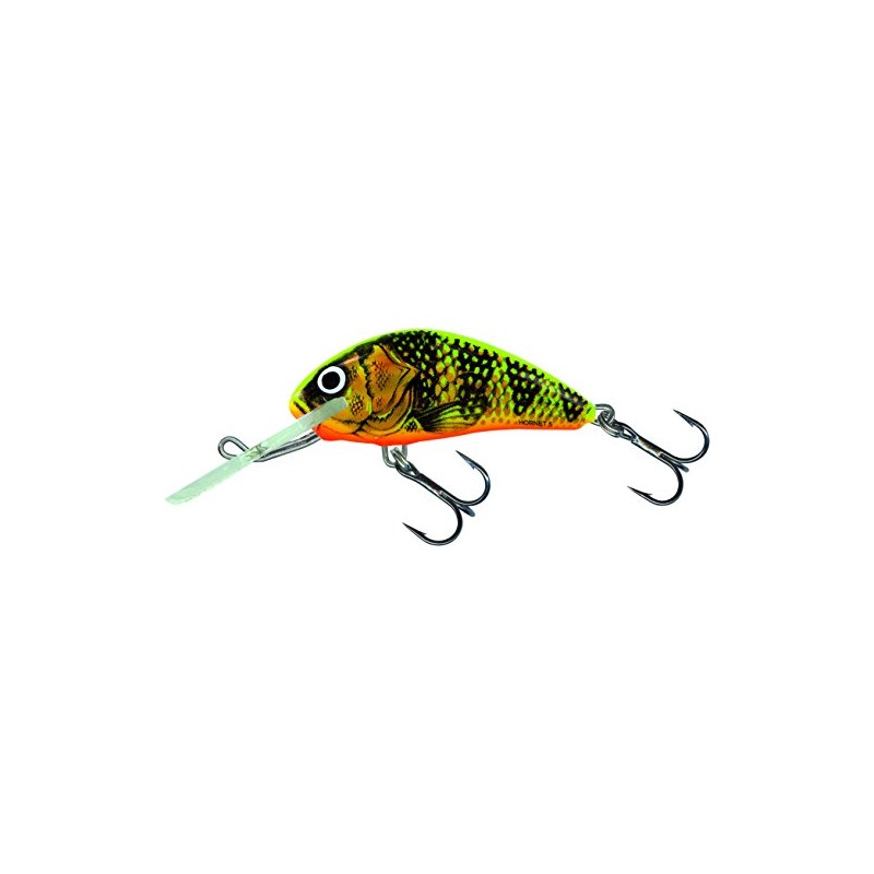 Salmo Hornet Crank Floating Fishing Lure - Gold Fluo Perch,