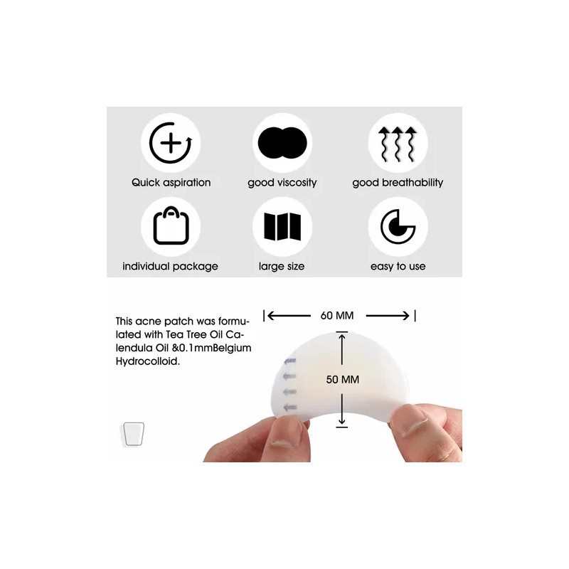 Elaimei Acne Patch Parche Antiacné Rostro Hipoalergénico Vegano T Todo