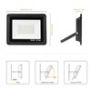TTiiLoe 50W LED Flood Lights Outdoor, IP66 Waterproof Security Lights