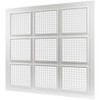 Vent Systems 2' x 2' ft Plastic Suspended Ceiling Plate
