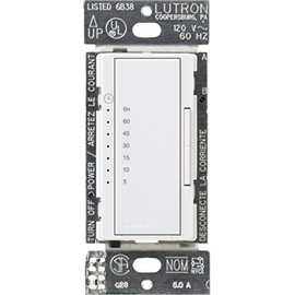 Lutron MA-T530G-WH Maestro eco-timer Single-Pole, White