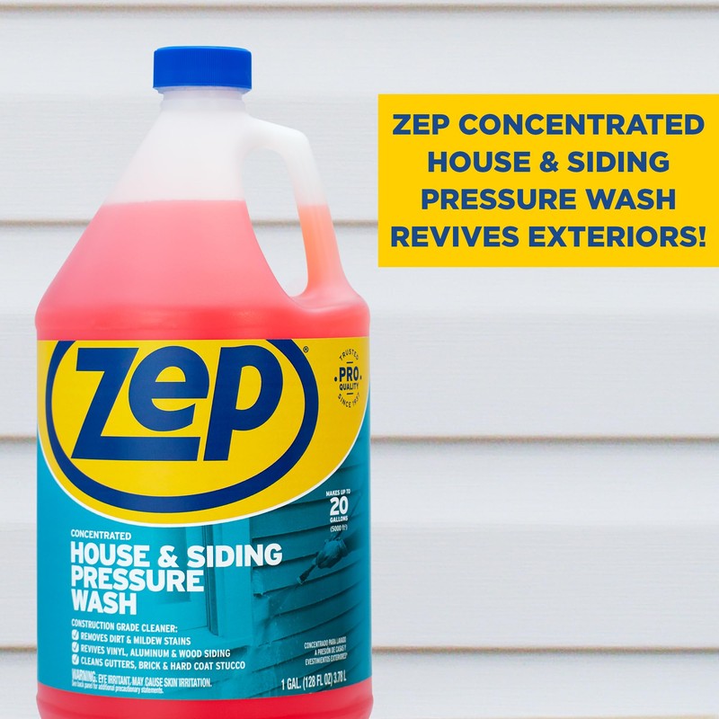 Zep House and Siding Pressure Wash Cleaner Concentrate - 1