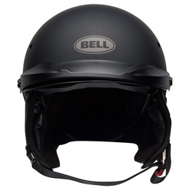 Bell Pit Boss Open-Face Motorcycle Helmet (Solid Matte Black, X-Small/Small)