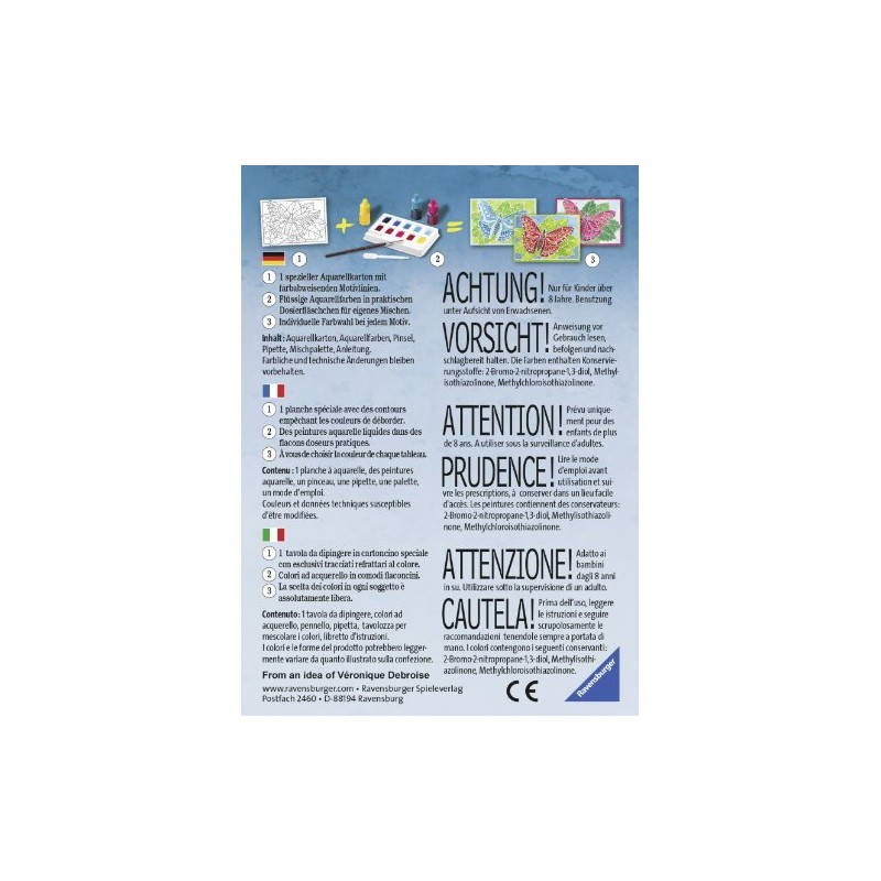 Ravensburger – Playing Dolphins. Watercolour Painting Mini