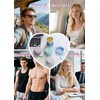 FANBODTA Collapsible Travel Cup 4-Pack, 130ml Foldable Water Cup with