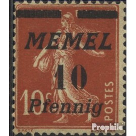 Memelgebiet 53 with hinge 1922 print edition (Stamps for collectors)