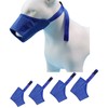 4 pcs Soft Dog Muzzle Dog Muzzle Adjustable Anti-Bite Anti-Barking