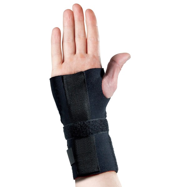 Thermoskin Adjustable Wrist/Hand Brace, Black, Right,One Size,80181