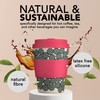 Ecoffee Cup: Like, Totally! with Pink Silicone 12oz