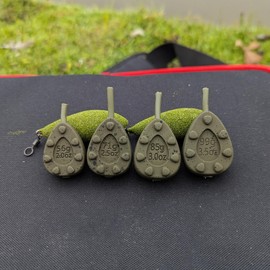 Paradox Fishing Inline Carp Lead Set of 8 – 2 x 56 g / 71 g / 85 g / 99 g I Carp Lead Carp Lead Fishing Fishing Accessories