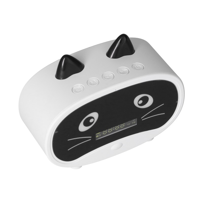 Mini Cartoon Speaker Multifunctional Cute Cat Ear Design Smart Set