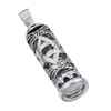 aJudaica Sterling Silver Mezuzah Pendant with Star of David