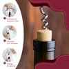 Vituzzi Set de 4 Sacacorchos para Vino de Acero Inoxidable