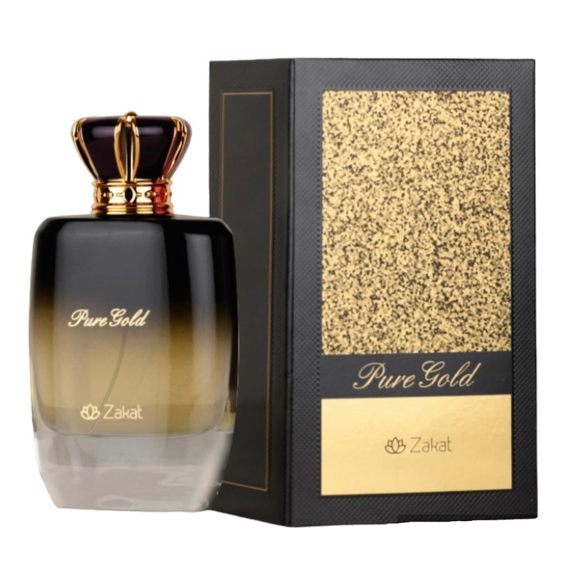 PURE GOLD 100ml.e 80vol 3.4fl.oz EUA De Parfum Vaporisateur Natural