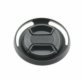 Thin Wide Metal Lens Hood for Wide Angle Lenses, Screw-in 1.9 inches (49 mm) (with Cap), Filter Diameter Attachment