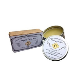 Turpentine Soap and Healing Pine Salve Combo