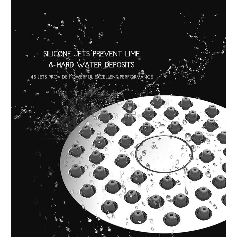High Pressure Shower Head, 3 Inch Showerhead2. 1