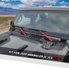 Jimen Fit for Jeep Wrangler JL & Unlimited 2018-2025, 8PCS