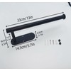 Paper Towel Holder Under Cabinet-Self Adhesive or Drilling,Wall Mounted Paper
