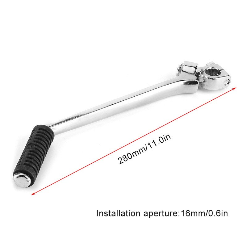 16mm 280mm Kick Start Steel Alloy Starter Lever Fits for