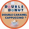 Double Donut Coffee Cappuccino Pods, Caramel Cappuccino, Single Serve for
