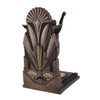 The Winged Man Metallic Copper Finish Art Deco Single Bookend